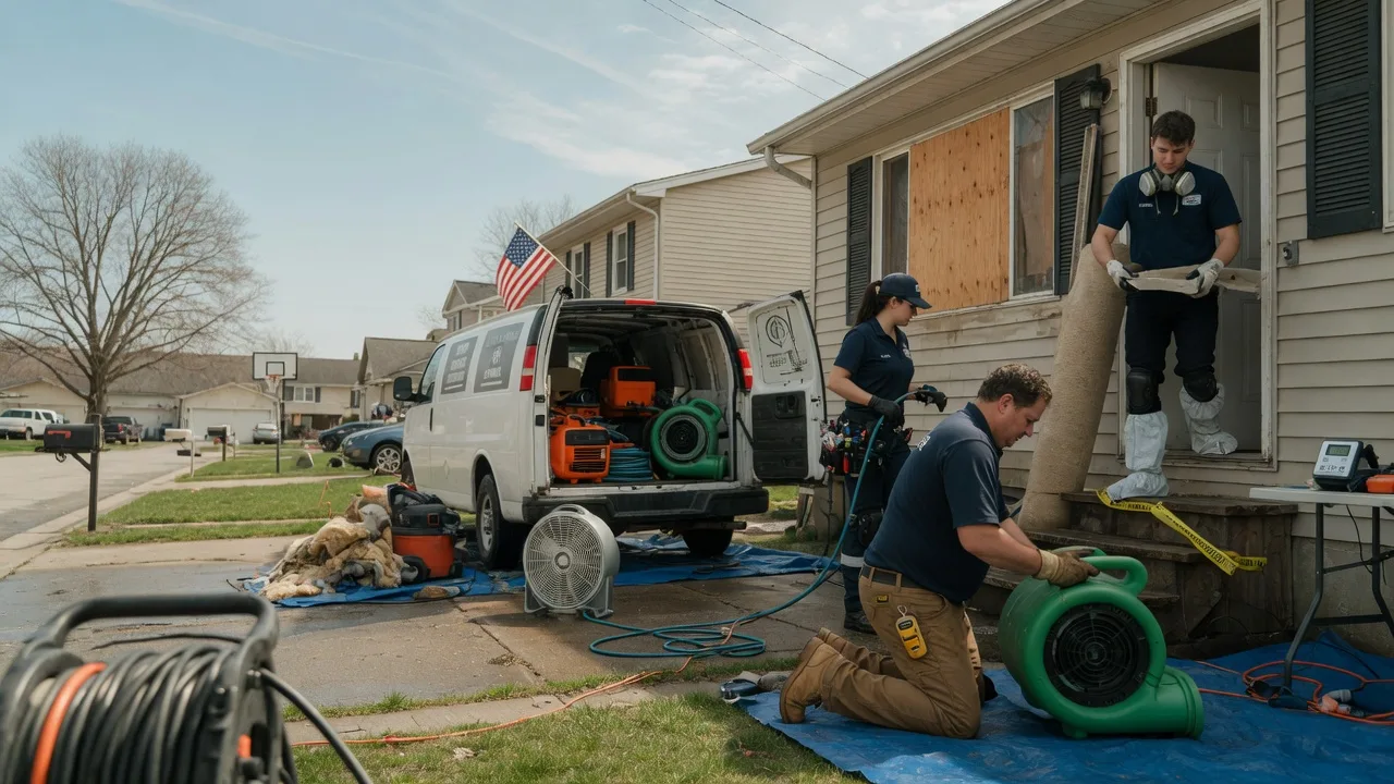 Water Damage Restoration in Friedens, PA near me